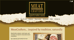 Desktop Screenshot of meatcrafters.com